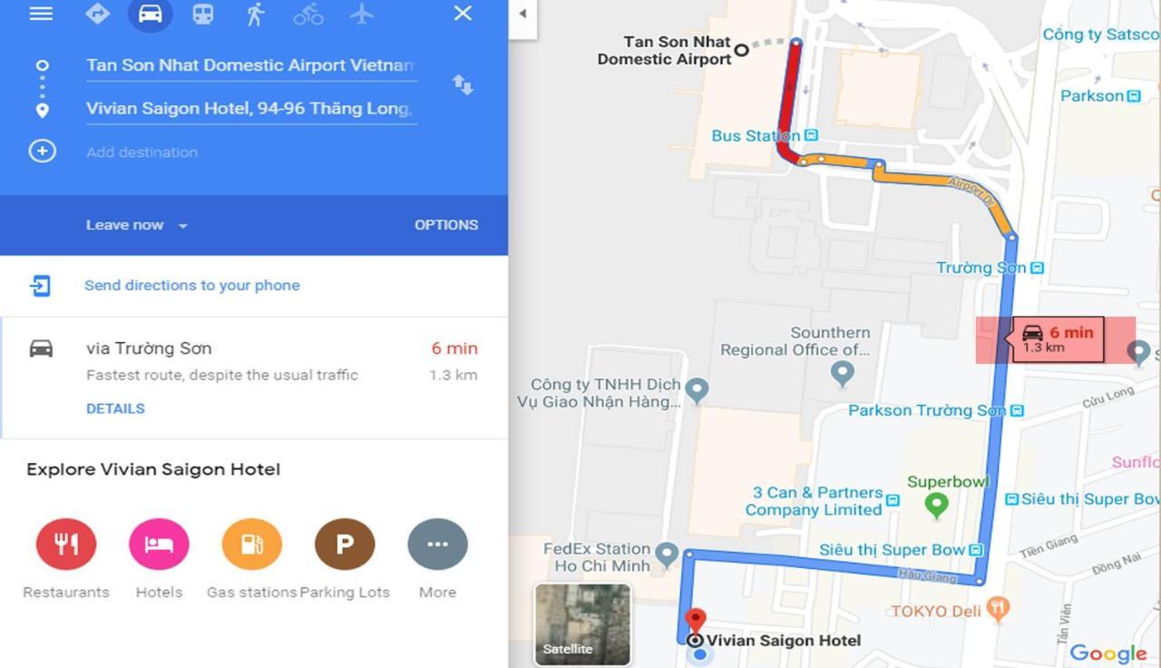 Vivian Saigon Hotel Ho Chi Minh-byen Eksteriør bilde